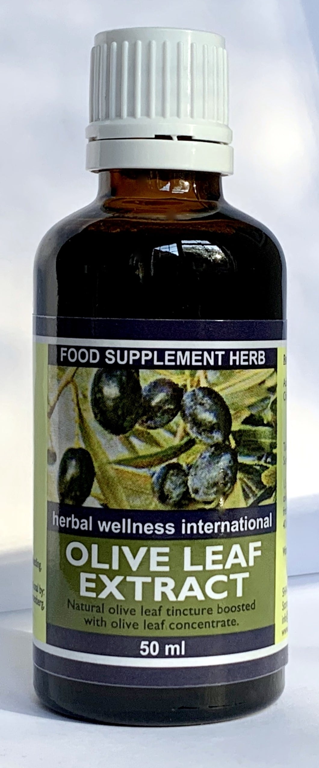 Best Olive Leaf Tincture 50ml Fortified for Maximum Strength